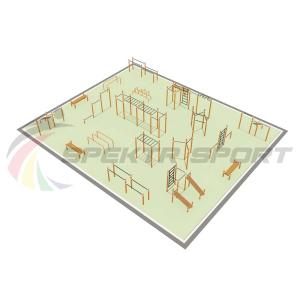 Купить Парковая площадка для Воркаут и WRK 4_76mm в Алзамае 