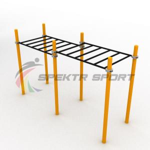Купить Рукоход двухуровневый для Воркаут SP WRK-02_76mm в Алзамае 