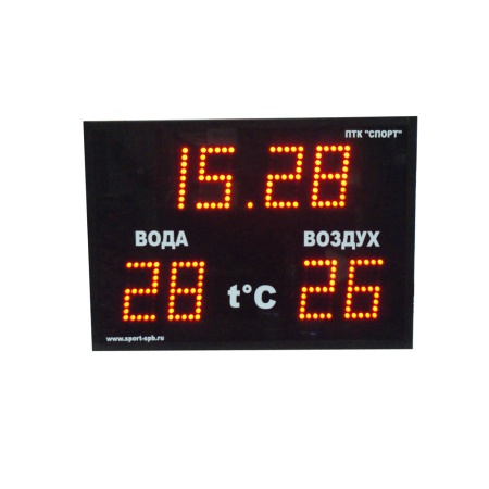 Купить Часы-термометр СТ1.13-2t для бассейна в Алзамае 