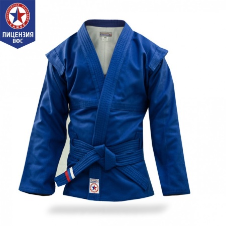 Купить Куртка для самбо "Атака"  ВФС (подкладка, пояс) р 50-60 в Алзамае 