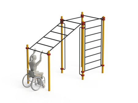 Купить Спортивный комплекс для инвалидов-колясочников WRK-D15_76mm в Алзамае 