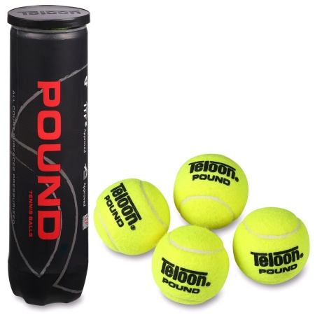 Купить Мяч для большого тенниса Teloon 828Т Р4  (4 шт) в Алзамае 
