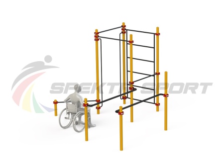 Купить Спортивный комплекс для инвалидов-колясочников WRK-D18_76mm в Алзамае 
