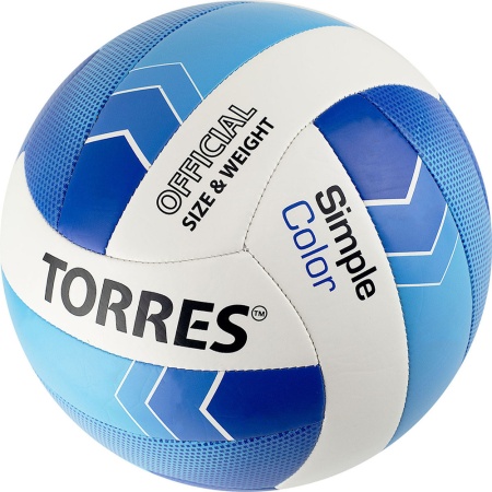 Купить Мяч волейбольный Torres Simple Color любительский р.5 в Алзамае 
